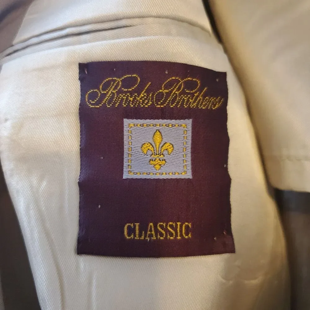 Brooks Bothers Classic Brown Blazer‎ Made In The USA